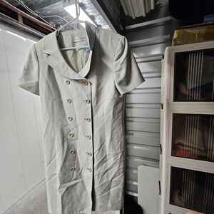 Vintage Valerie Stevens Pure Silk Light Tan Garment